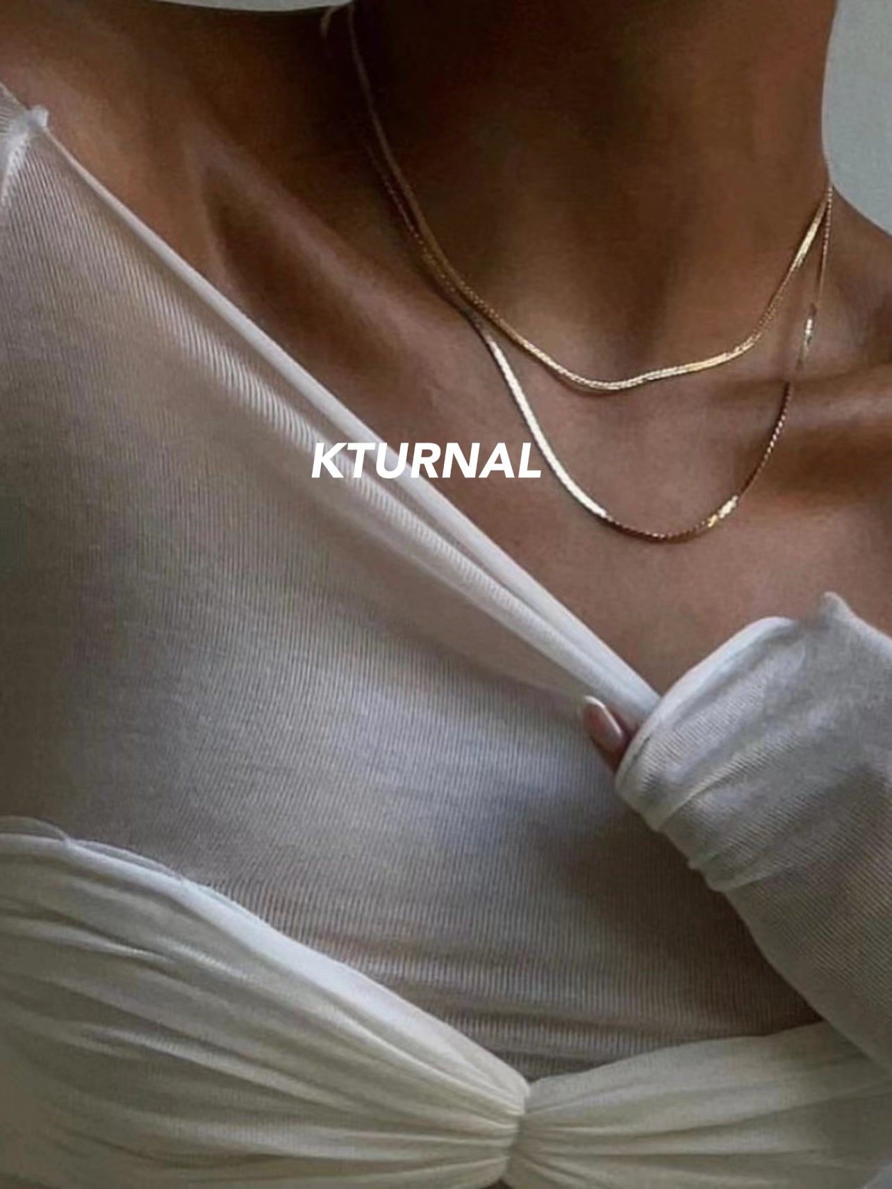 23SS Sexy Halter Neck Slim Fit Crop Top Innerwear - Kturnal