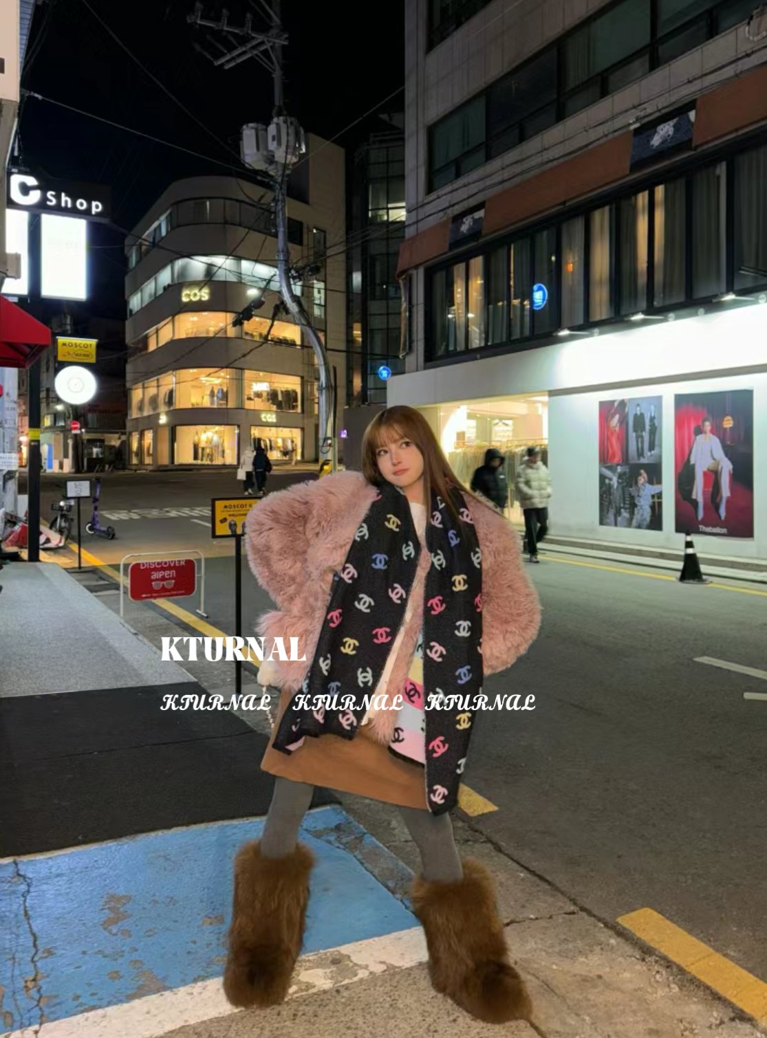 Relaxed Alpaca Faux Fur Coat - Kturnal