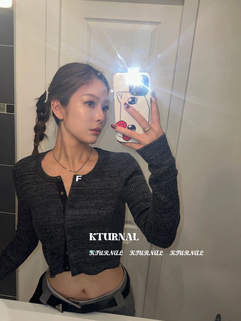 Vintage Versatile Knit Cardigan - Kturnal