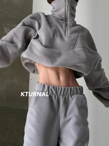 23FW "Street Spice" Casual Pullover and Leisure Trousers Set - Kturnal